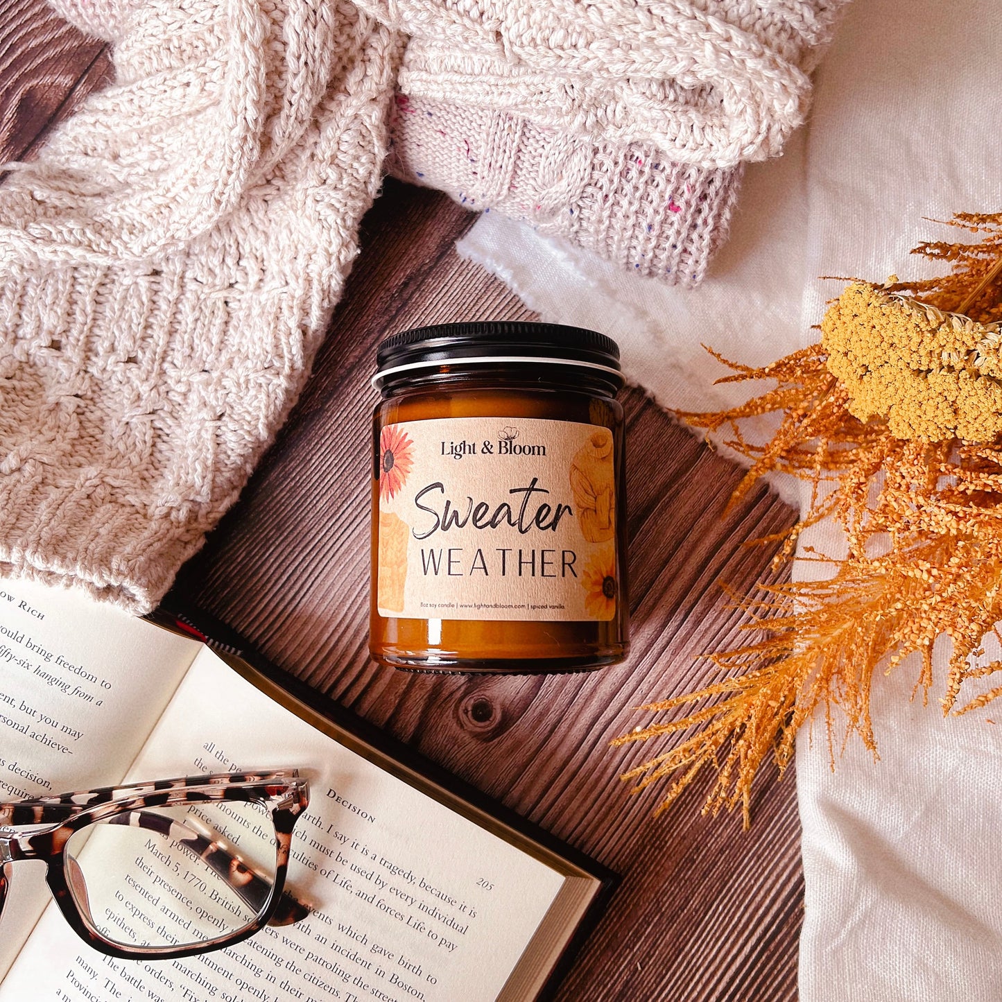 Sweater Weather • Suede & Pumpkin
