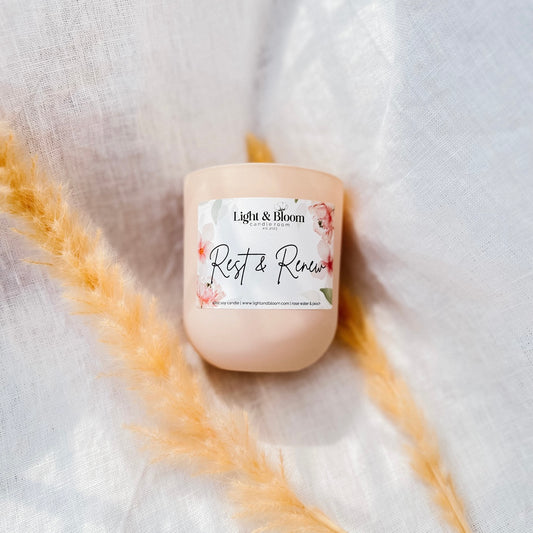 Rest & Renew • Peach and Rose Water